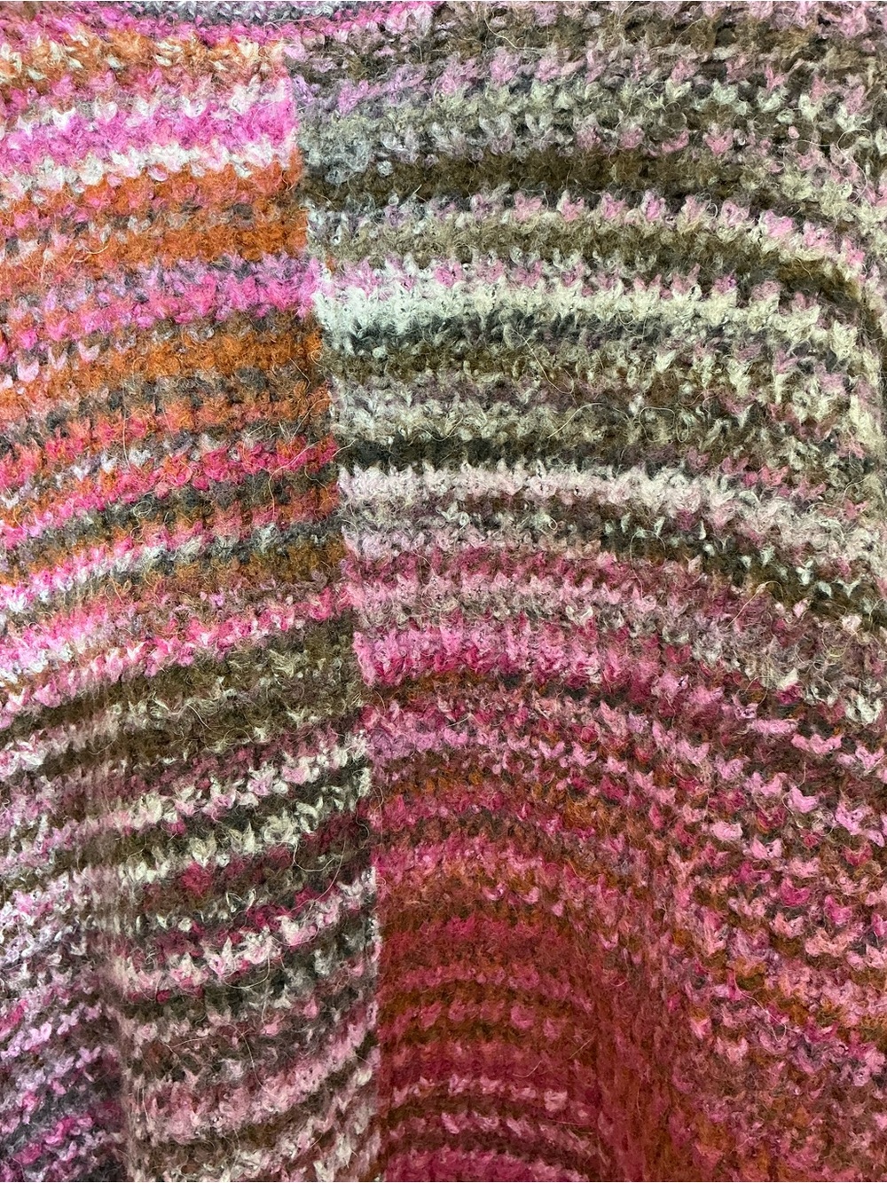 Madewell Marled Purple Crewneck Sweater - Picture 4 of 8